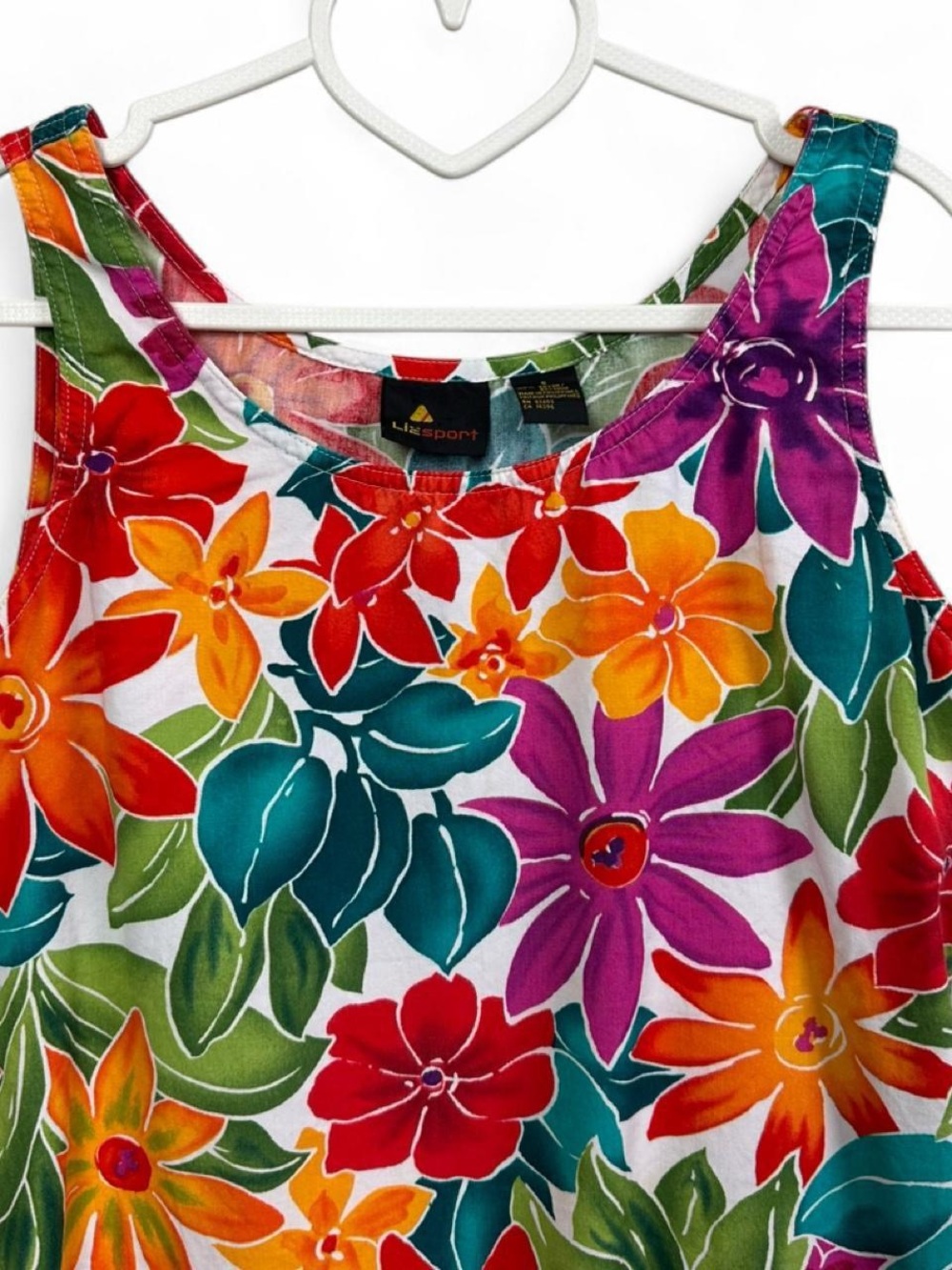 Tropical Floral Tank Top - Multicolor - Picture 2 of 8